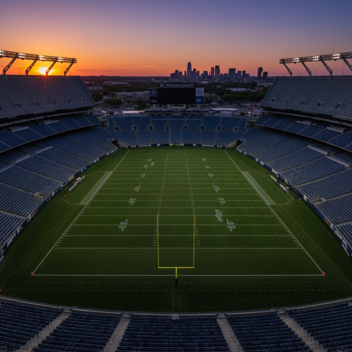 Torcedores em um estádio de futebol durante um jogo, com bandeiras e camisas das seleções de Espanha e Egito.